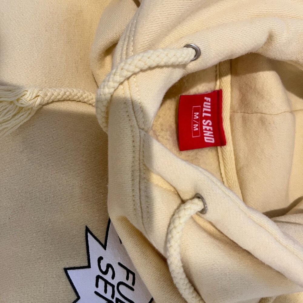 Full Send "Candy Hoodie" yellow, medium - Picture 4 of 4